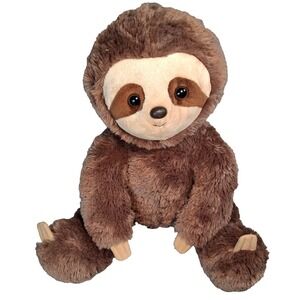 Aurora World Sloth Plush Sweet & Softer Stuffed Animal Brown 13" Soft Toy 2020